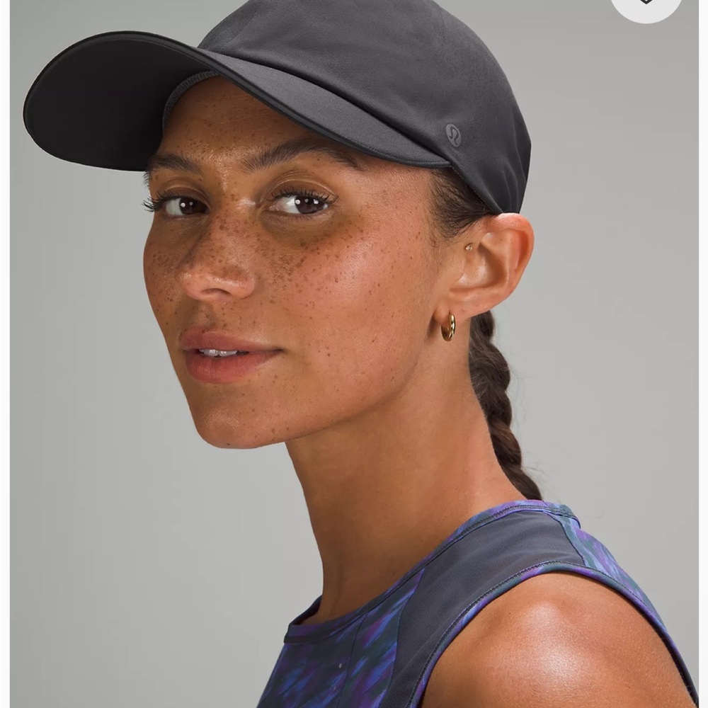 lululemon Fast and Free Black Women's Cap NWOT